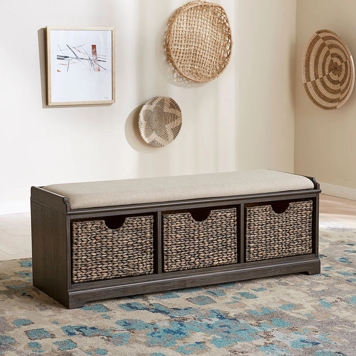 Mill Creek Wall Bench in Peppercorn image