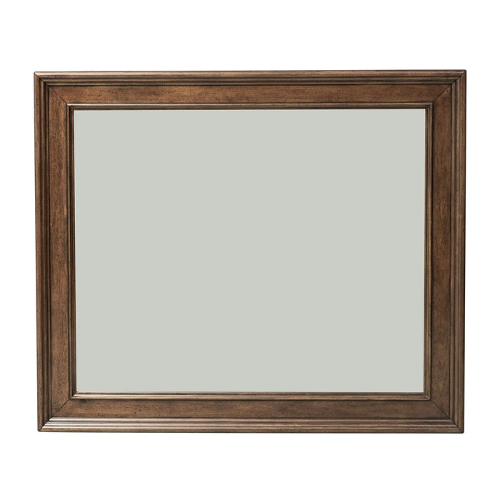 Rustic Traditions Landscape Mirror in Rustic Cherry image