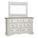 Abbey Park Panel Bed, Dresser & Mirror, Chest, Night Stand image