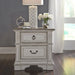 Abbey Park King California Panel Bed, Dresser & Mirror, Night Stand image