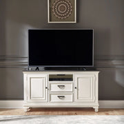 Allyson Park 56 Inch TV Console in Wirebrushed White image