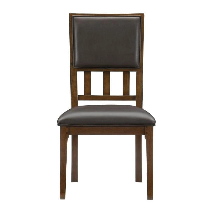 Frazier Park Side Chair in Dark Cherry (Set of 2)