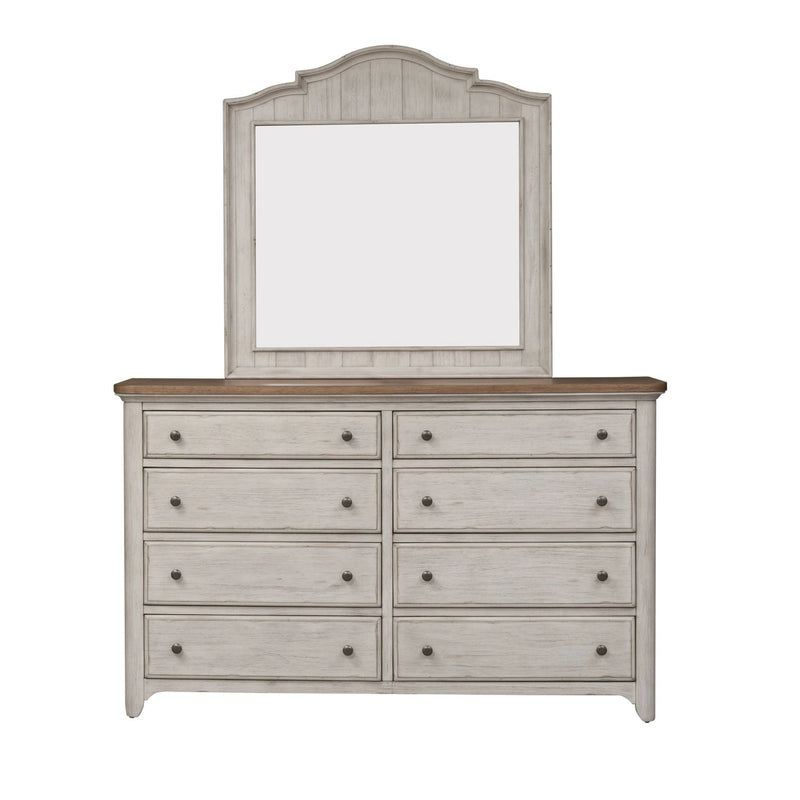 Farmhouse Reimagined Poster Bed, Dresser & Mirror, Chest, Night Stand image