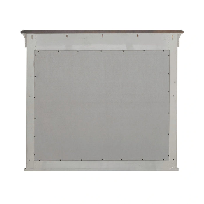 Ivy Hollow Landscape Mirror in Weathered Linen image