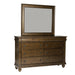 Rustic Traditions Sleigh Bed, Dresser & Mirror, Night Stand image