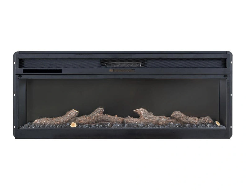 2 Drawer & 2 Door TV Stand 80" with Electric Fireplace Insert