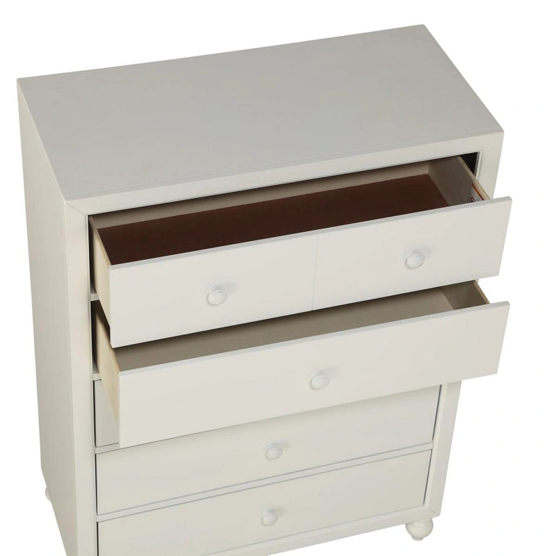 Wellsummer 6 Drawer Dresser in White 1803W-5