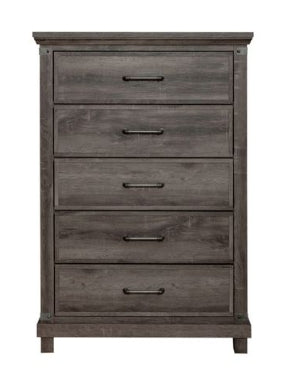 Liberty Furniture Lakeside Haven 5 Drawer Chest in Brownstone