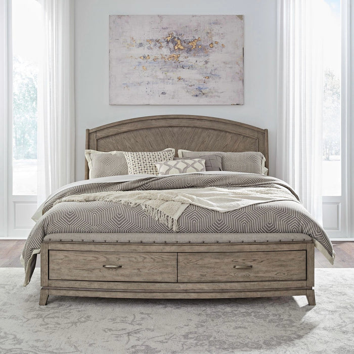Avalon King Panel Storage Bed image