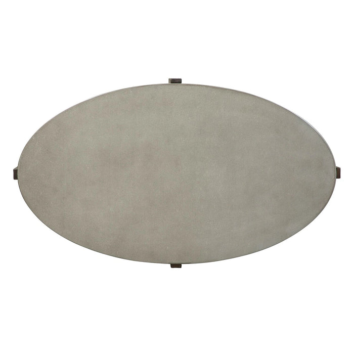 Cascade Cocktail Table in Wire Brush Rustic Brown image