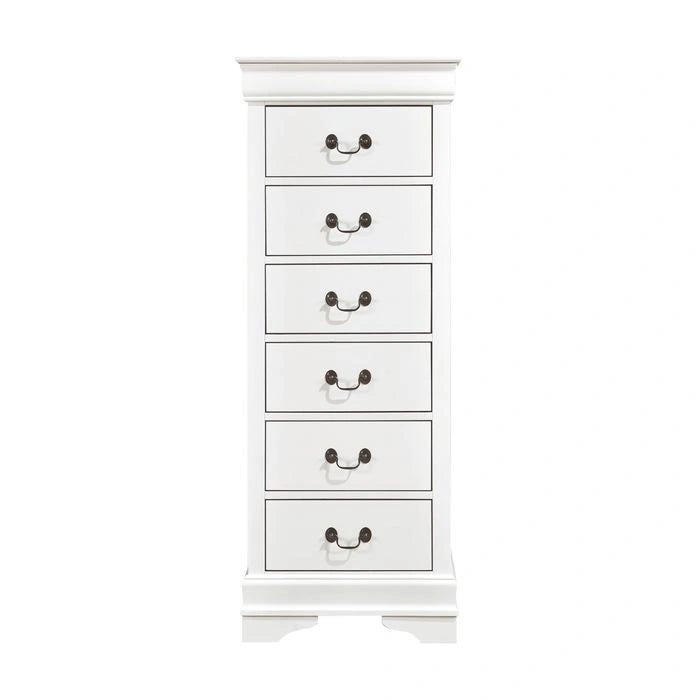 Mayville 6 Drawer Lingerie Chest in White 2147W-12