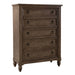 Americana Farmhouse Shelter Bed, Dresser & Mirror, Chest image