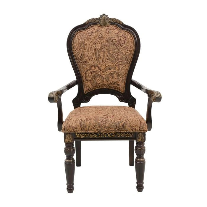 Russian Hill Arm Chair in Cherry (Set of 2)