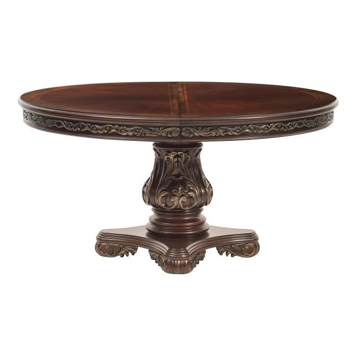 Deryn Park Round Dining Table in Dark Cherry 2243-76*