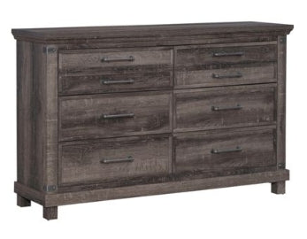 Liberty Furniture Lakeside Haven 6 Drawer Dresser in Brownstone image