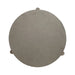 Affinity Round End Table in Dusty Taupe with Concrete Top image
