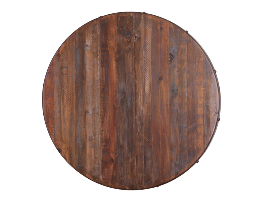 Antique Bistro Table Barrel Design