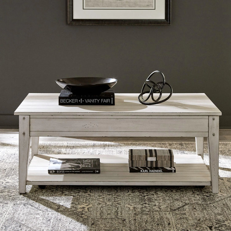 Lake House Lift Top Cocktail Table image