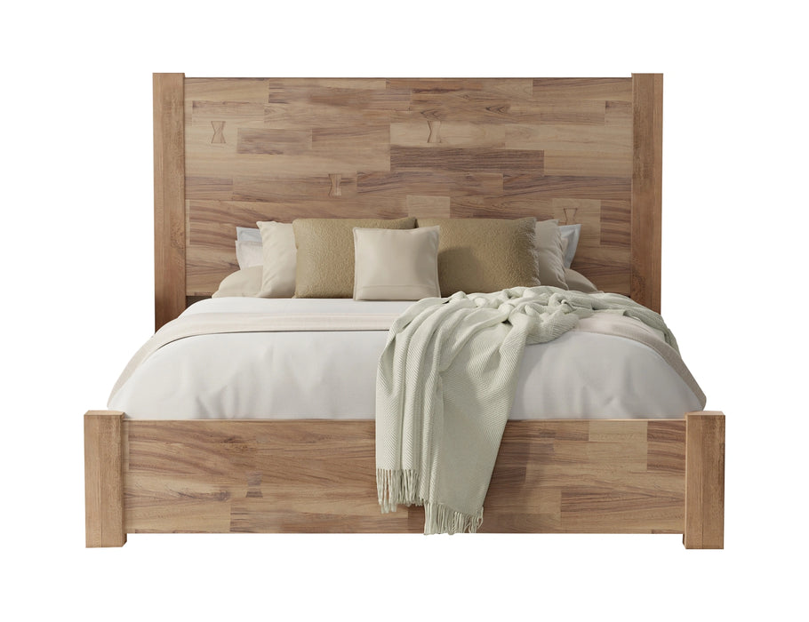 Natural Parota Queen Bed