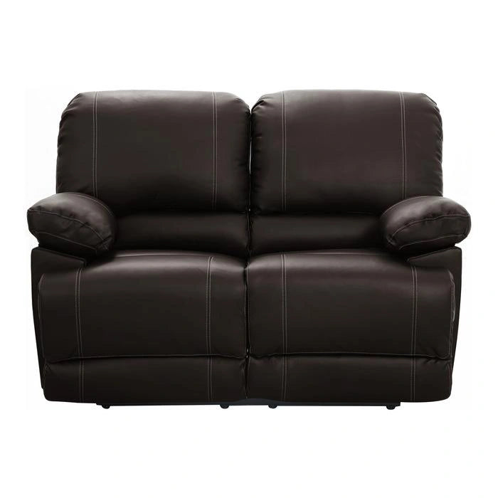 Cassville Double Reclining Loveseat in Dark Brown 8403-2