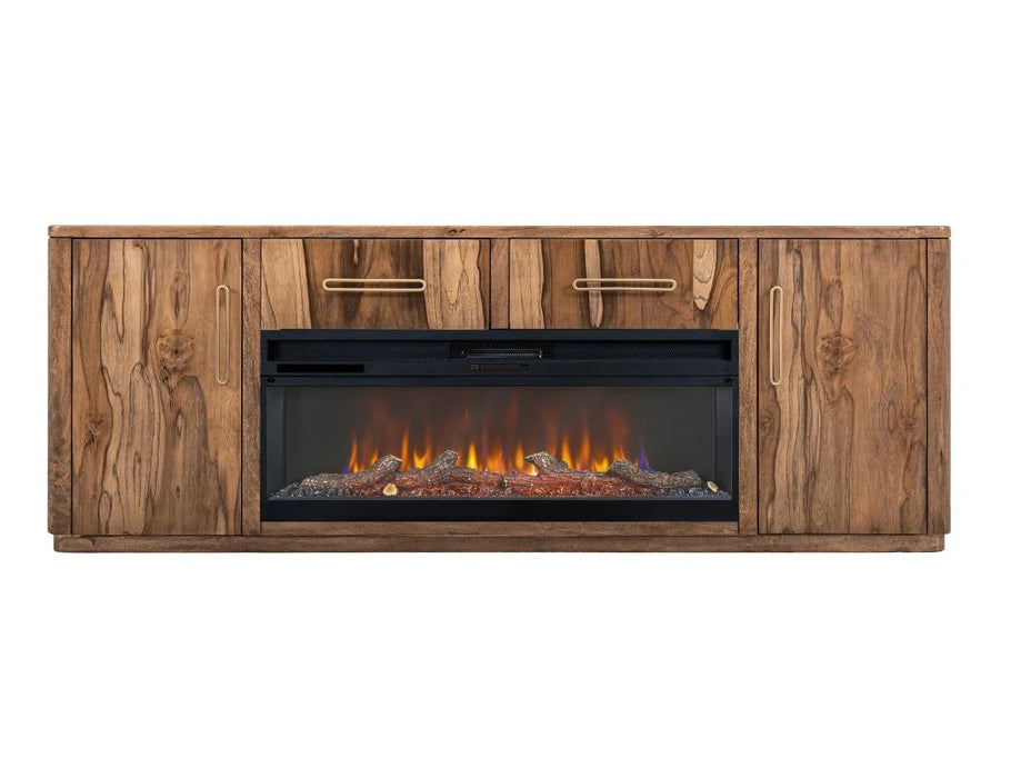 Balam, TV Stand w/Electric Fireplace