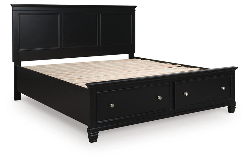 Lanolee Panel Storage Bed
