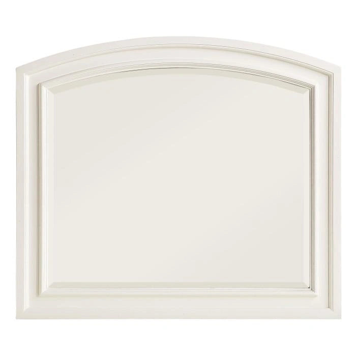 Laurelin Mirror in White 1714W-6