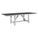 Farmhouse Trestle Table in White image