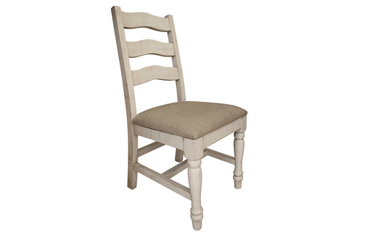 Rock Valley Solid Wood Chair w/ Fabric Seat** image