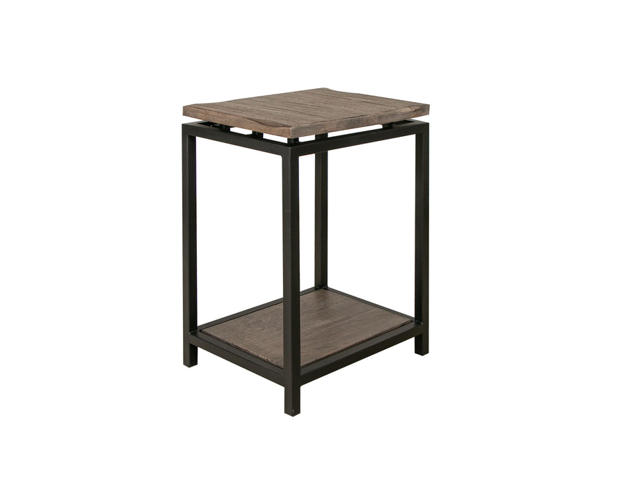 Blacksmith Chair Side Table, w/ shelf image