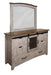 Pueblo Gray 6 Drawers, 1 Door Dresser image