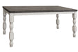 Stone Counter Table w/ Turned Legs image