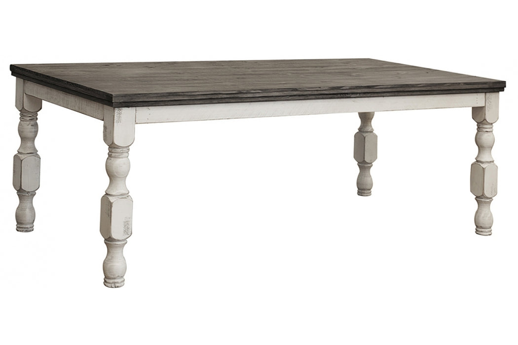 Stone Dining Table w/ Turned Legs * image