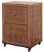 Urban Gold Two Drawers File Cabinet image