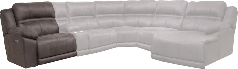 Catnapper Braxton Power Headrest w/Lumbar LSF Recliner w/Extended Ottoman in Charcoal 762156 image