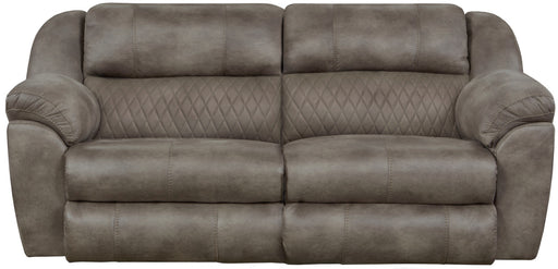 Catnapper Furniture Flynn Power Headrest w/ Lumbar Power Lay Flat Reclining Sofa in Fig 762451/1455-19/1456-19 image