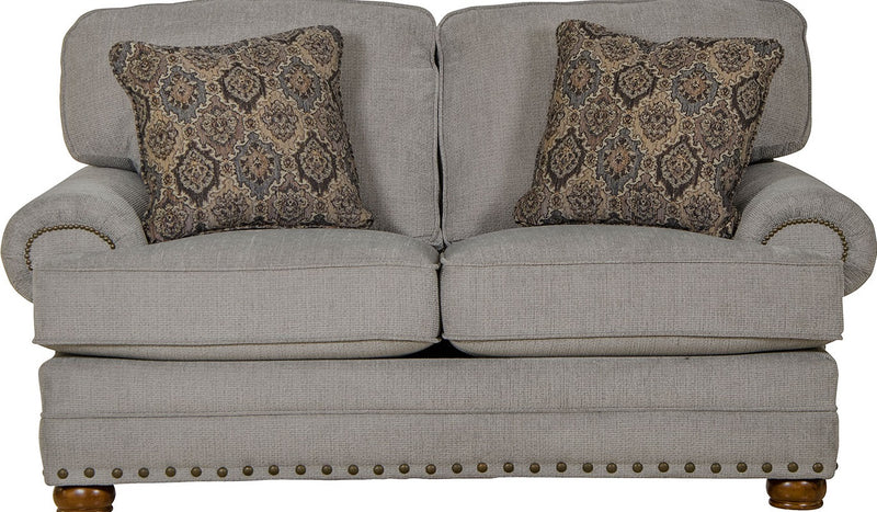 Jackson Furniture Singletary Loveseat in Nickel 3241-02/2010/18/2011/48 image