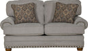 Jackson Furniture Singletary Loveseat in Nickel 3241-02/2010/18/2011/48 image