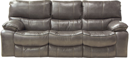 Catnapper Camden Power Lay Flat Reclining Sofa in Steel 64081 image