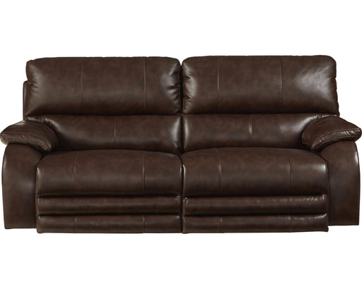 Catnapper Sheridan Power Headrest Lay Flat Reclining Sofa in Java image