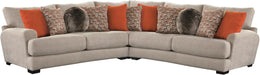 Jackson Furniture Ava 3pcs Sectional Set in Cashew image