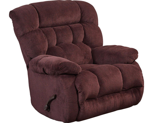 Catnapper Daly Power Lay Flat Recliner in Cranapple image