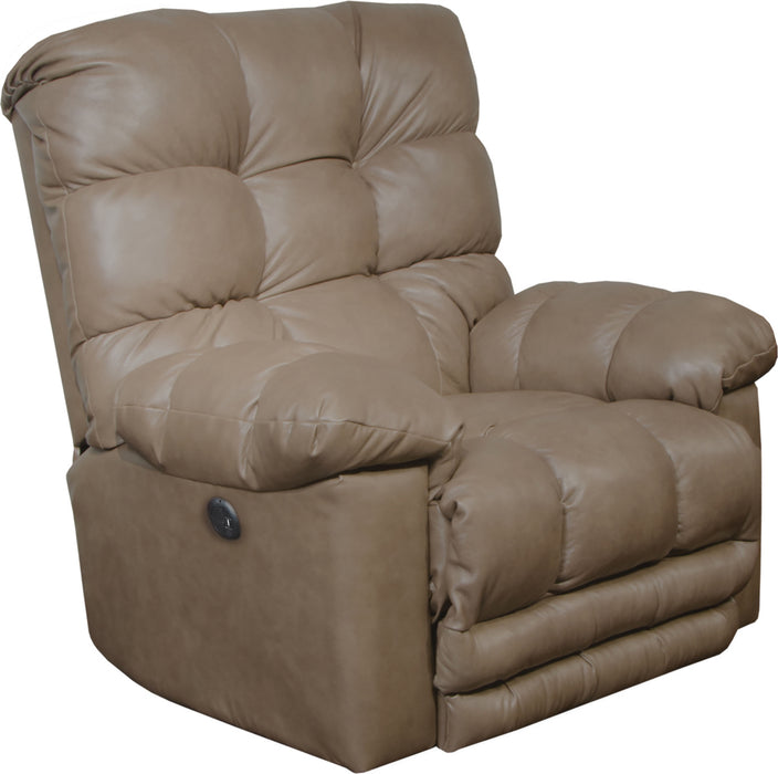 Catnapper Piazza Power Lay Flat Recliner in Smoke 64776-7 image