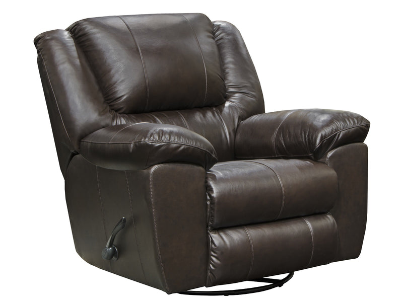 Catnapper Furniture Transformer II Chaise Swivel Glider Recliner in Chocolate 49105/1284-29/3084-29 image