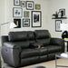 Catnapper Sorrento Power Reclining Console Loveseat in Anthracite 64729/1225-58/3025-58 image