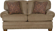 Jackson Furniture Singletary Loveseat in Java 3241-02/2010/49/2011/49 image