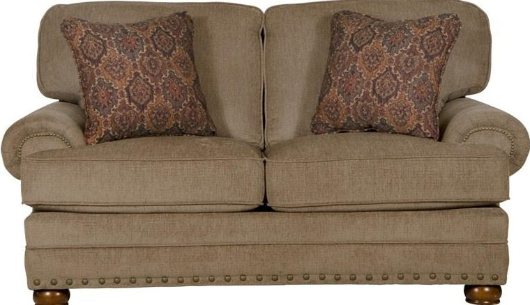 Jackson Furniture Singletary Loveseat in Java 3241-02/2010/49/2011/49 image