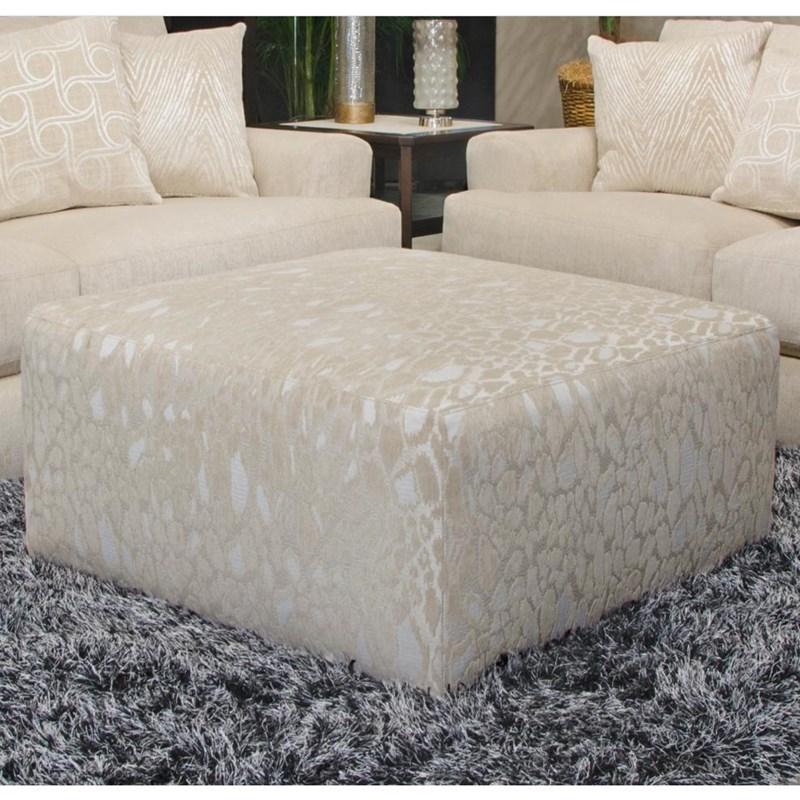 Jackson Furniture Lamar Ottoman in Cream 4098-10/1724/6 image
