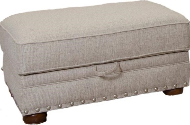 Jackson Furniture Farmington Storage Ottoman in Buff 4283-77/1561/46 image