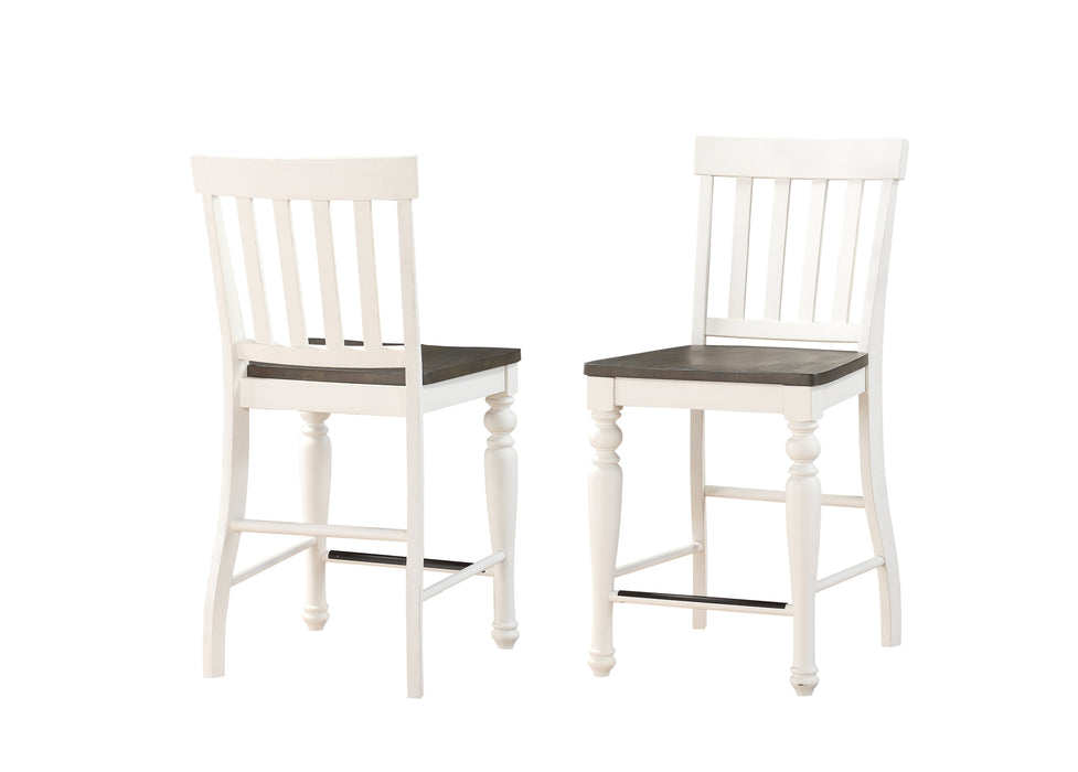 Joanna Two Tone Counter Chair - set of 2